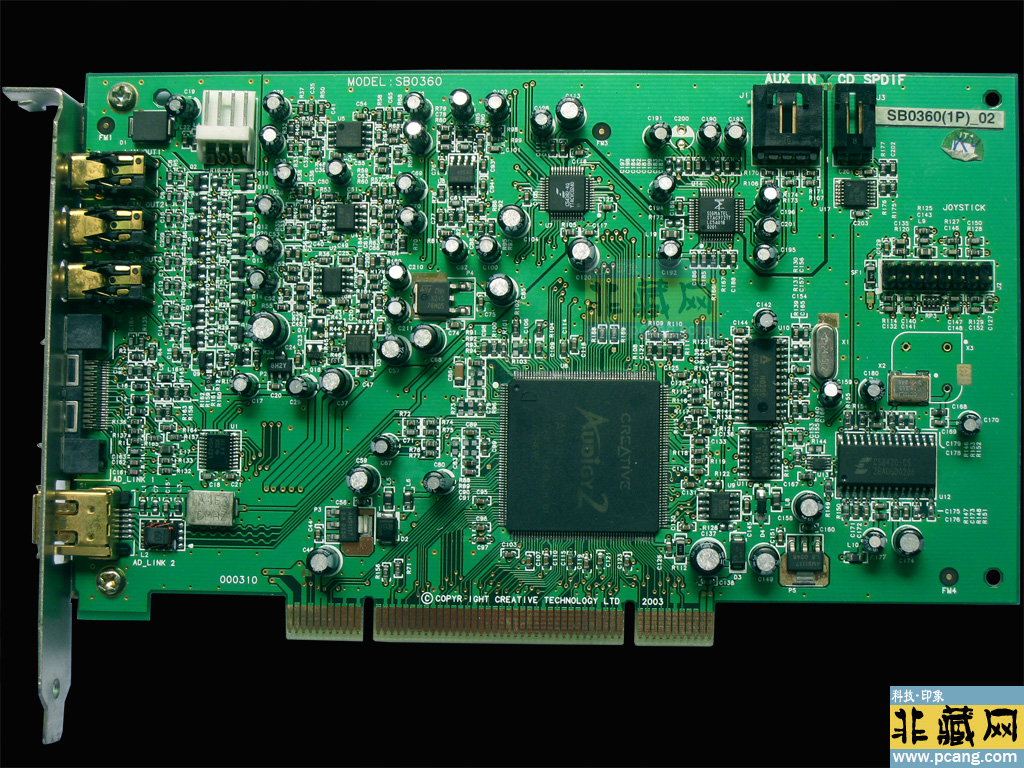 Creative SB0360 (green PCB) ES