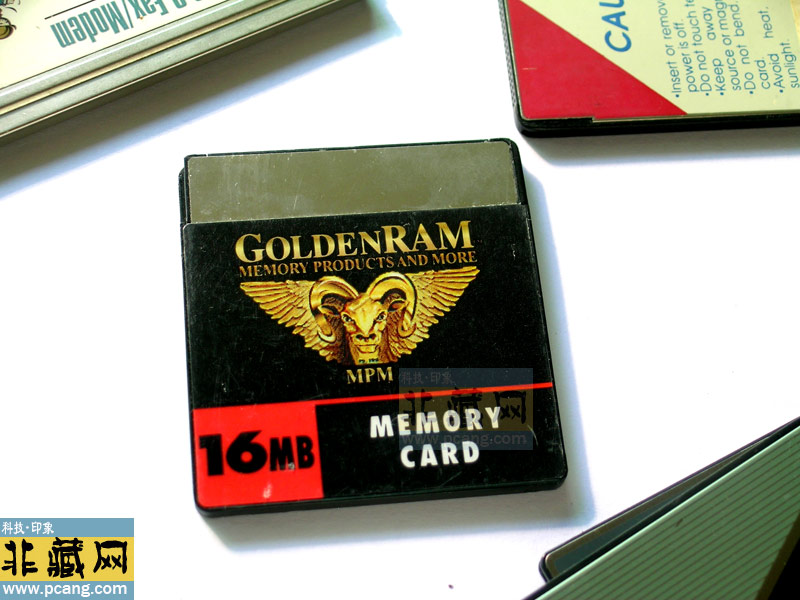 GoldenRAM Memory Card