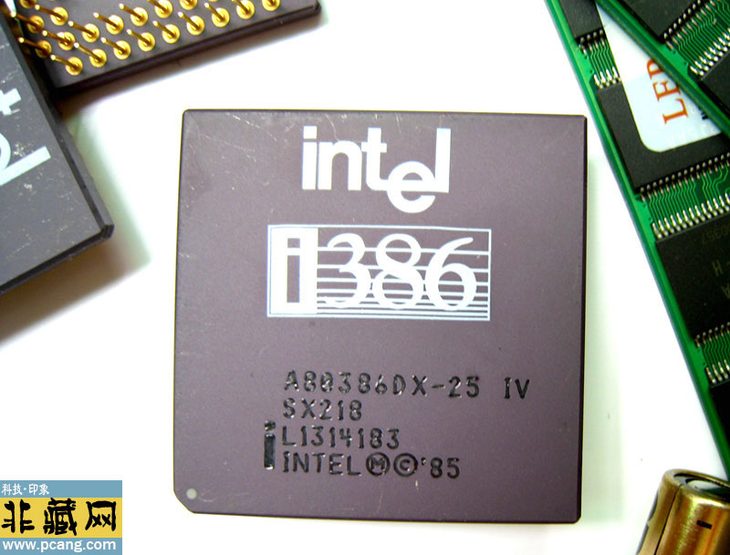 intel A80386 DX-25