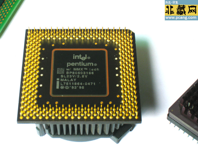 intel Pentium MMX A80503166 黑金刚