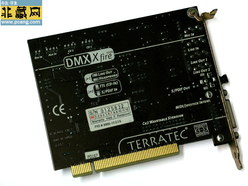 TERRACTE (¹̹) DMX Xfire 1024